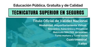 Tecnicatura Superior en Seguros: abierta la inscripción en el IFTS N° 1 ifts tecnicatura seguros 2026