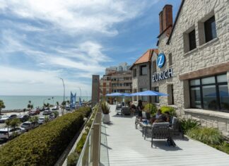 Zurich inició su temporada de verano en Mar del Plata zurich verano mar plata