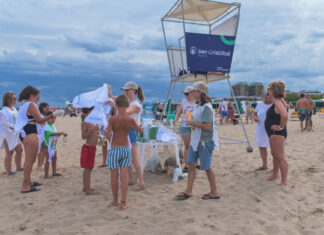 Grupo San Cristóbal: jornada de acción ambiental junto a Eco House en Pinamar san cristobal pinamar eco house