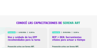 Prevención activa en Serena ART: ciclo de capacitaciones en febrero serena art capacitaciones febrero 2026