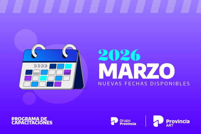 provincia art capacitaciones cursos marzo 2026