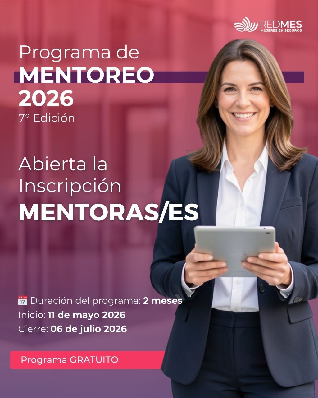 redmes programa mentoreo 2026