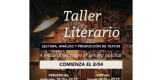 Género policial: abierta la inscripción para taller literario del Sindicato del Seguro taller literario sindicato seguro 2026
