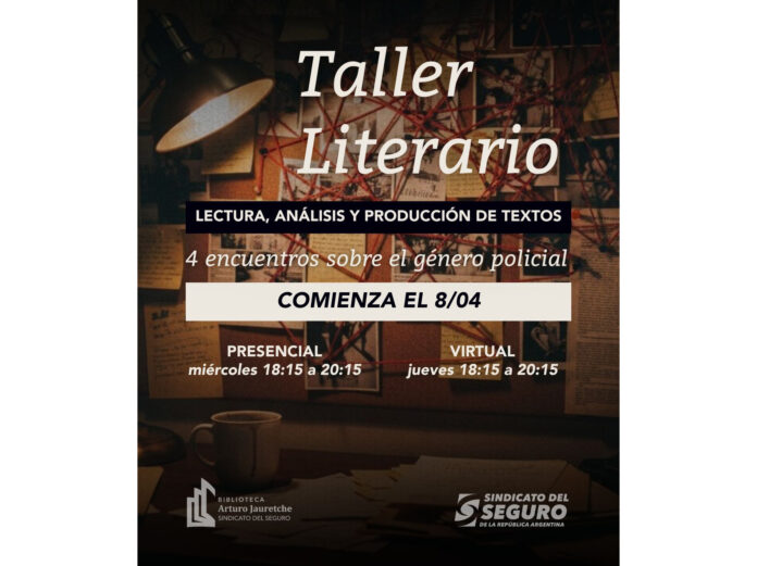 taller literario sindicato seguro 2026