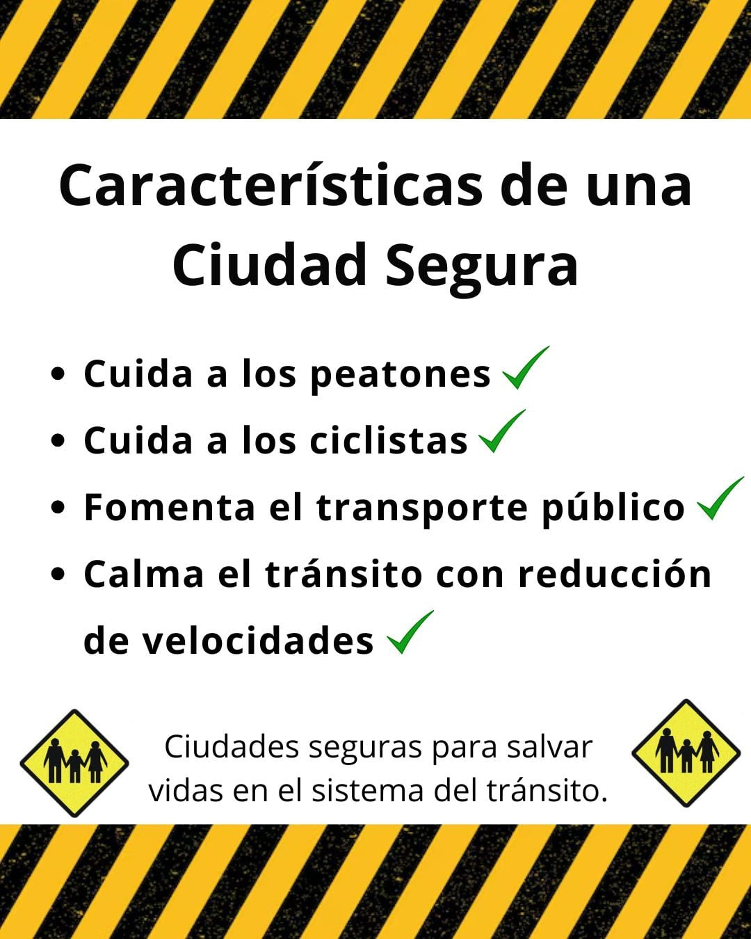 ciudades seguras luchemos vida