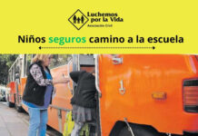 ¿Van y vienen seguros nuestros niños a la escuela? luchemos vida escuela niños seguros