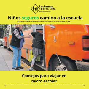 luchemos vida escuela niños seguros
