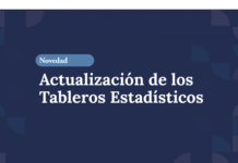 Actualización de los tableros estadísticos de la SSN actualización tableros estadísticos ssn