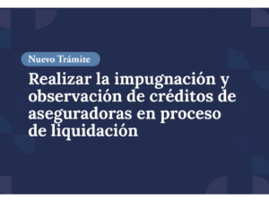 ssn trámite créditos proceso liquidación
