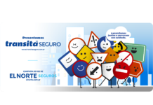 El Norte Seguros lanzó la campaña educativa Transitá Seguro el norte seguros transitá seguro
