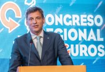 Guillermo Plate estuvo presente en la 11ª edición Congreso Regional de Seguros 2026 plate ssn congreso regional seguros 2026