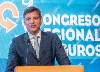 Guillermo Plate estuvo presente en la 11ª edición Congreso Regional de Seguros plate ssn congreso regional seguros 2026