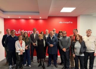 Mapfre celebró el Día del Periodista y presentó su nueva imagen en un encuentro exclusivo mapfre día periodista imagen