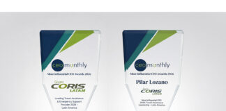 Grupo Coris Latam y Pilar Lozano reciben un importante reconocimiento internacional de CEO Monthly grupo coris latam lozano ceo monthly