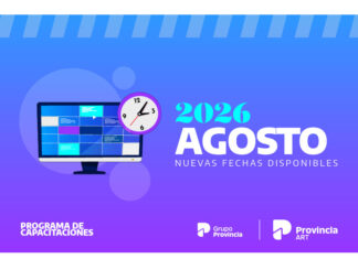 Cursos gratuitos de Provincia ART en agosto cursos provincia art agosto 2026