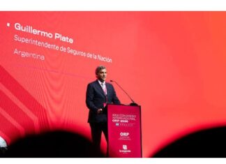 Congreso Internacional ORP 2026: el superintendente Plate destacó el rol del seguro y la prevención plate congreso internacional orp 2026
