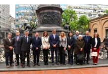 La presidente de la AALPS participó de la misa por el Día del Seguro misa aalps día seguro 2026