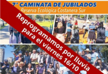 El Sindicato del Seguro reprogramó la 7ª Caminata de Jubilados sindicato del seguro caminata jubilados