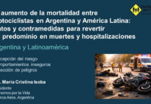 Conductas de riesgo de motociclistas: nuevo estudio de Luchemos por la Vida luchemos vida estudio conductas riesgo moto
