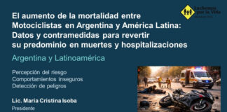 Conductas de riesgo de motociclistas: nuevo estudio de Luchemos por la Vida luchemos vida estudio conductas riesgo moto